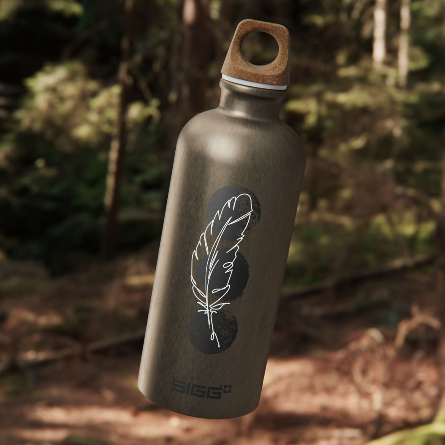 Gourde Sigg Traveller Myplanet Lighter 0,6l
