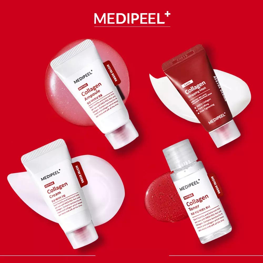 Medi-Peel cestovná sada s kolagénom a fermentovanými zložkami