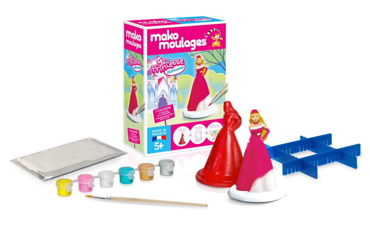 Moulage en plâtre Mako Moulages : Ma Princesse des Neiges - Jeux et jouets Mako Creations