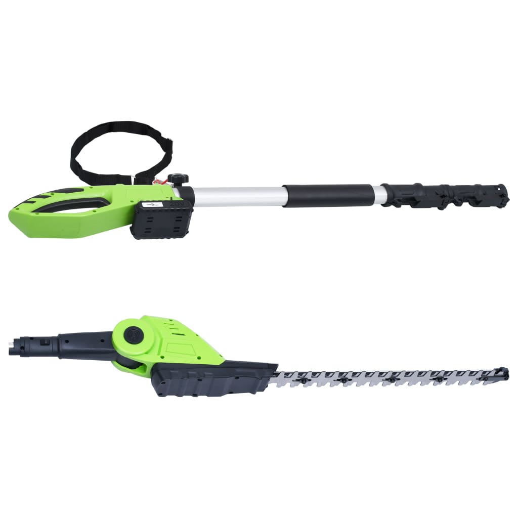 Tondeuse À Perche Sans Fil Avec Bloc-piles 20v 1500 Mah Li-ion Vidaxl