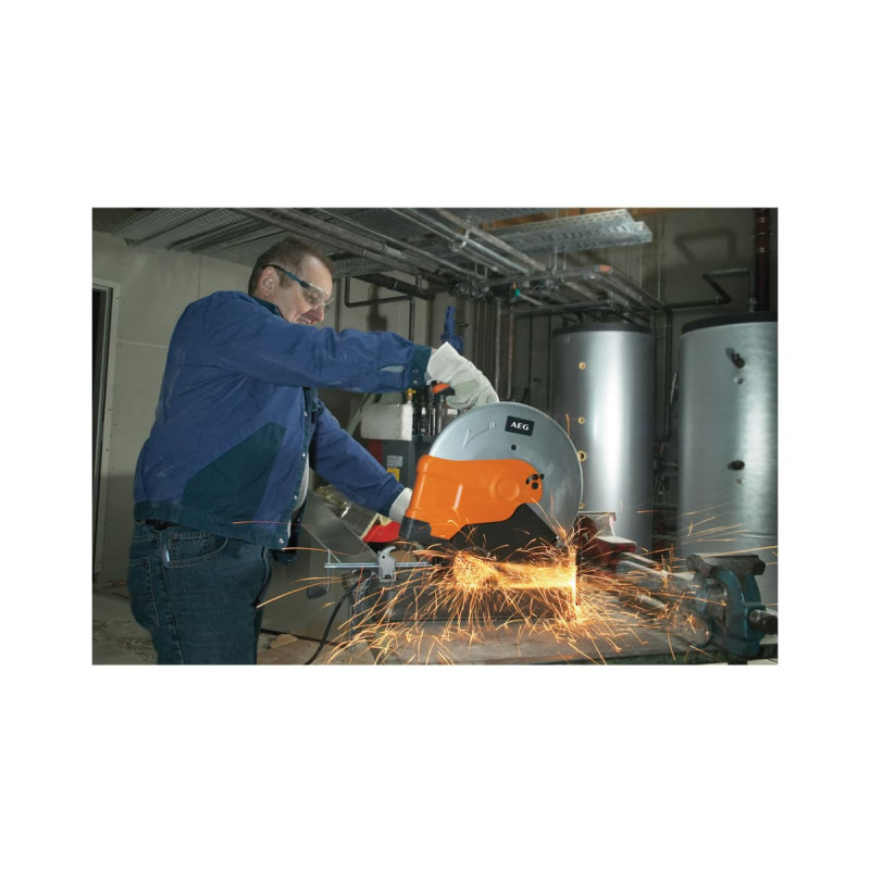 Tronçonneuse À Disque Électrique Aeg 2300w 355mm Smt 355