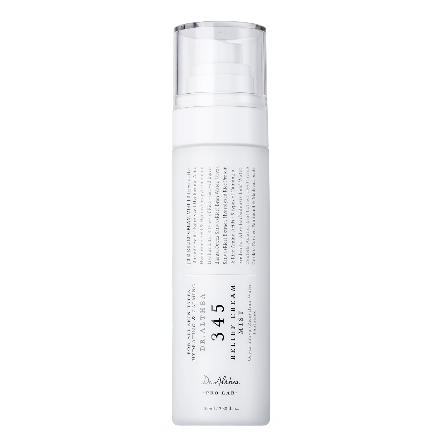 Dr. Althea 345 Relief Cream Mist upokojujúci pleťový sprej
