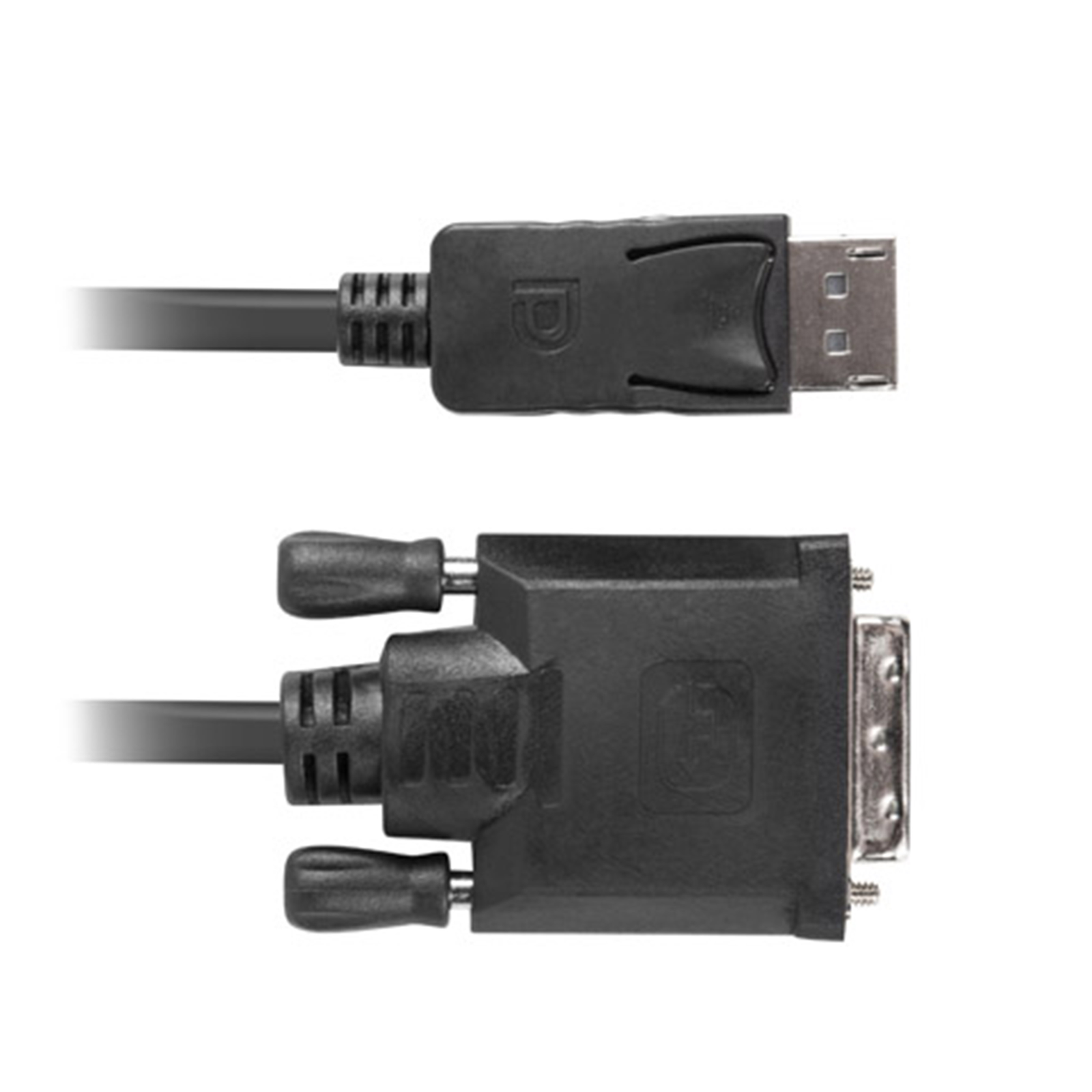 Lanberg Cable Displayport 1.2 Male Vers Dvi-d 24+1 Pin Male 1.8m Noir Ca-dpdv-10cu-0