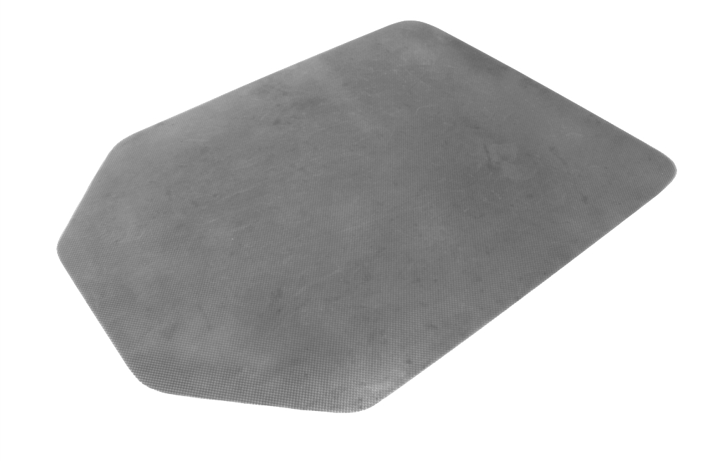 Carpet Protector (Non Slip - Silver - Tapered Rectangle 1200x900x2.75mm)