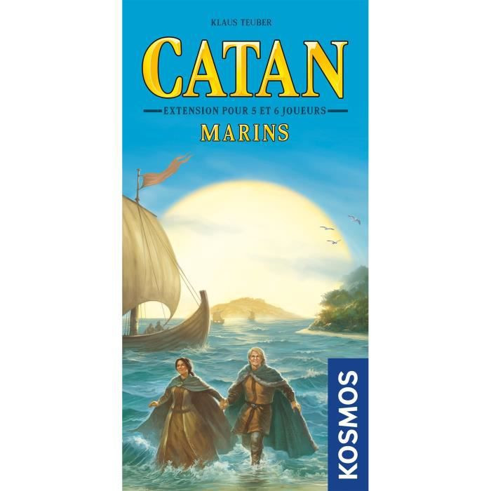 Catan: Marinai – Espansione Per 5-6 Giocatori – Gioco Da Tavolo Strategico – Versione Italiana – Asmodee