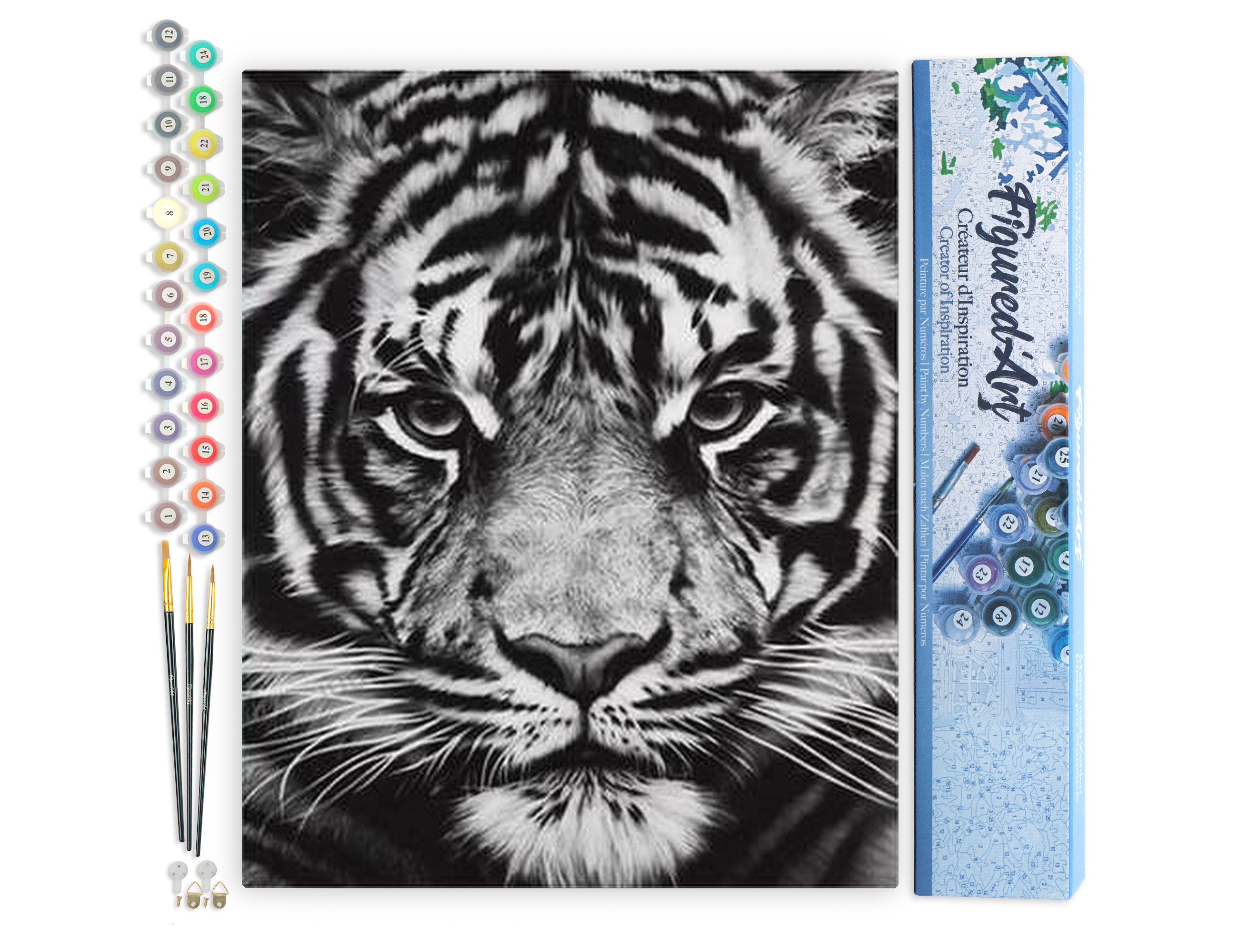 Ravensburger Malen nach Zahlen Süßer Tiger ab 6,84 € | Vergleiche 15 Angebote auf