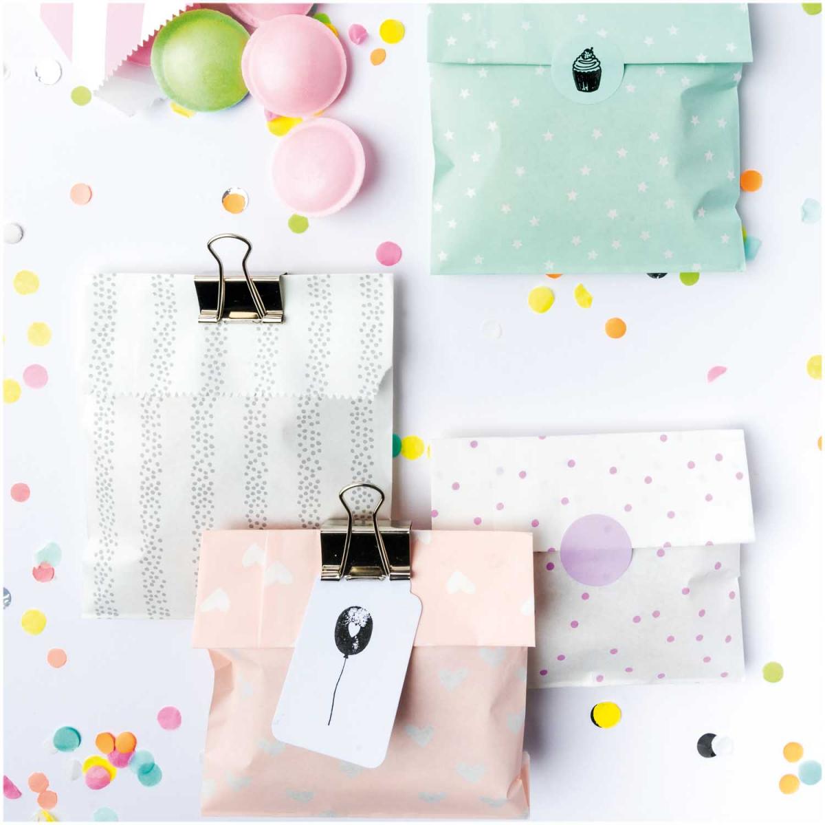 Sachet En Papier Couleurs Pastels - Mix - S Fsc Mix