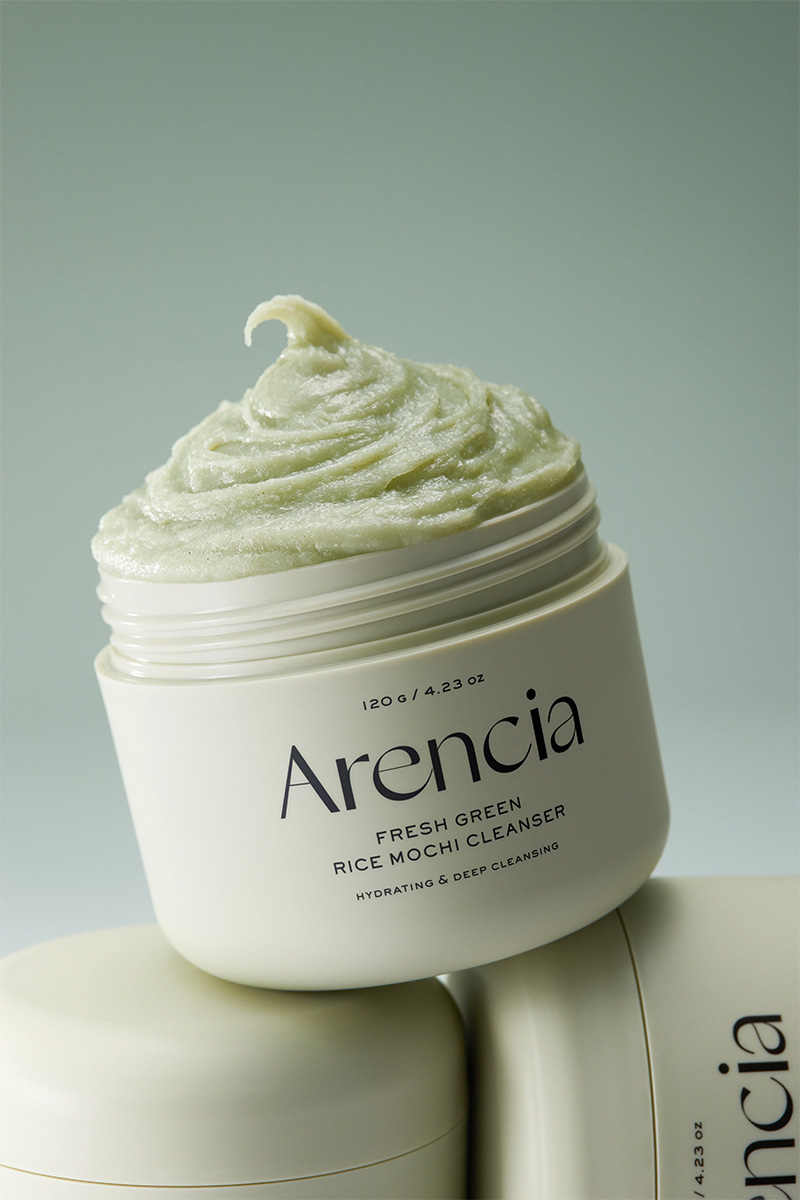 Arencia Fresh Green Rice Mochi Cleanser balenie