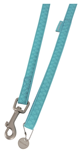 Ligne De Marche En Cuir Artificiel Macleather Bleu Pour Chien