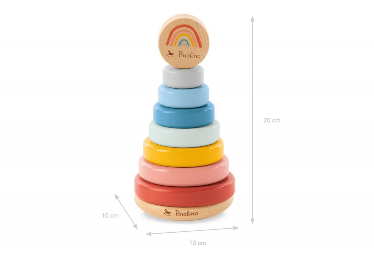 Tour D'empilage 'ruby' Multicolore