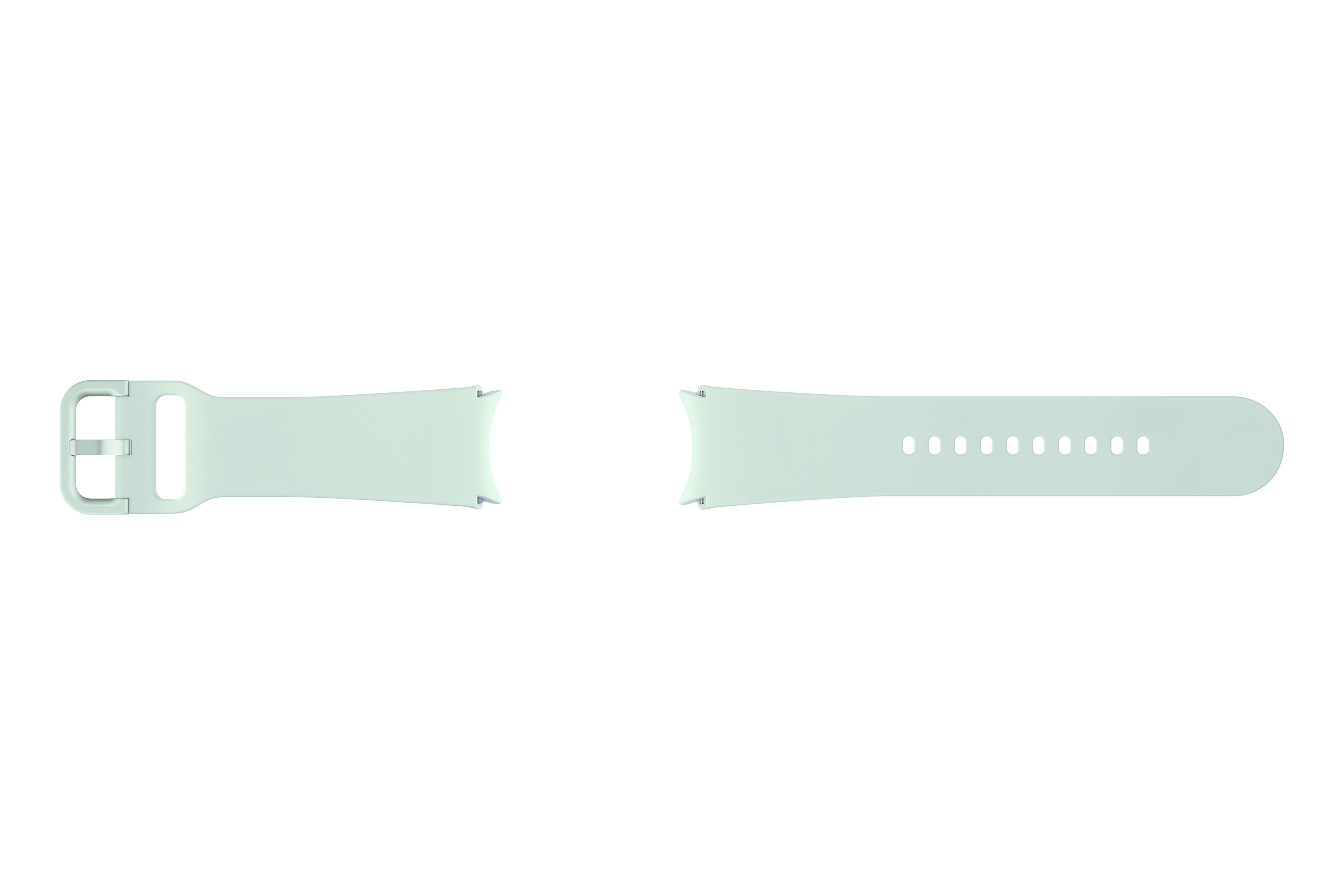 Bracelet Sport pour G Watch Series 4/4 Classic/5/5 Pro/6/6 Classic 115mm, S/M Vert d'eau Samsung