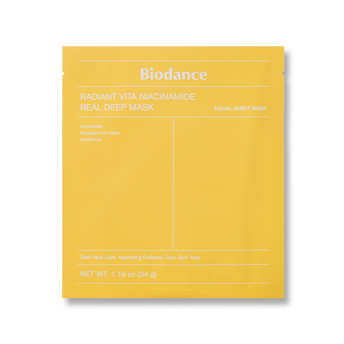 Biodance Radiant Vita Niacinamide Real Deep Mask