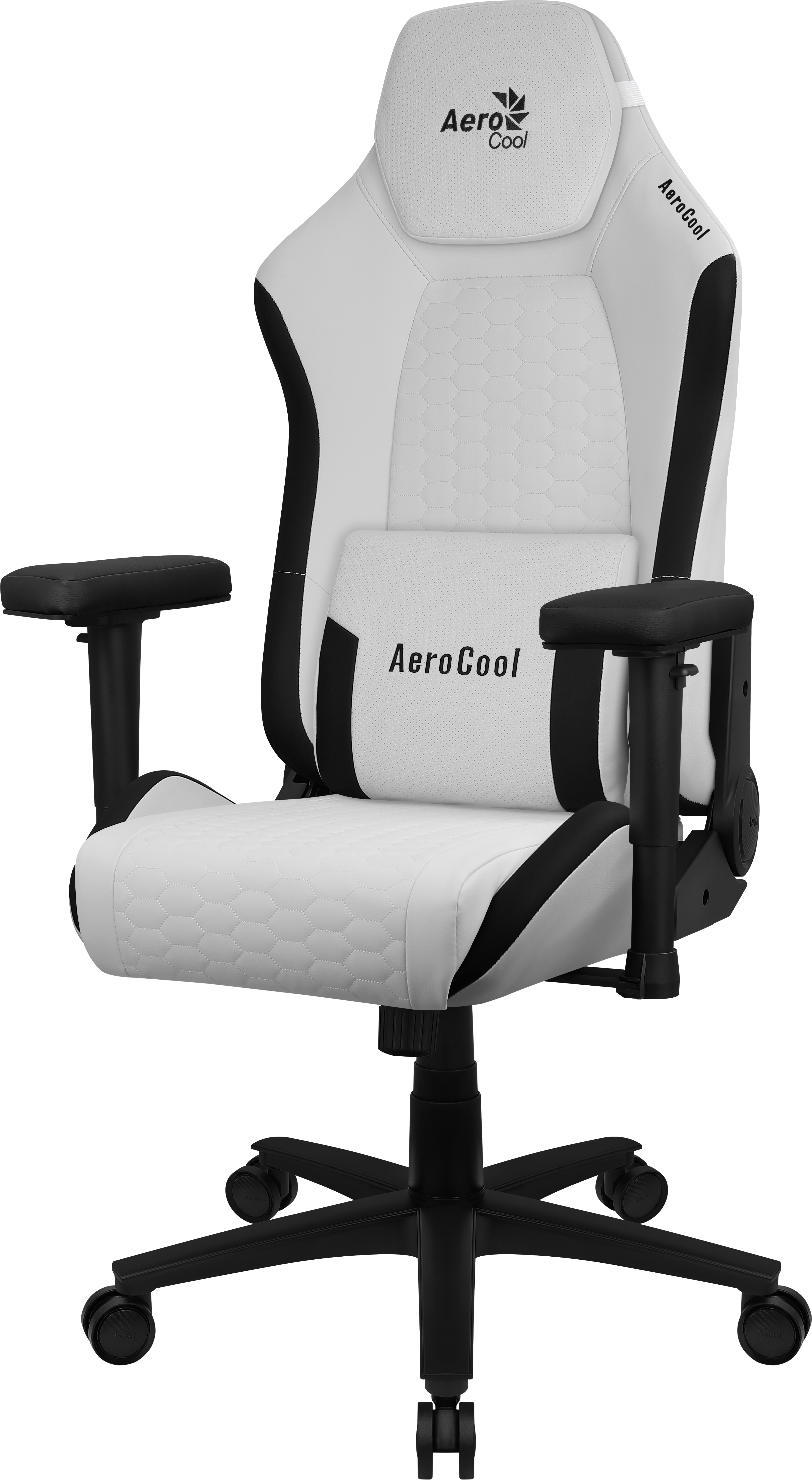 Aerocool CROWNMOONSW Siège pour jeu vidéo Siège de jeu universel Siège rembourré Blanc - Neuf