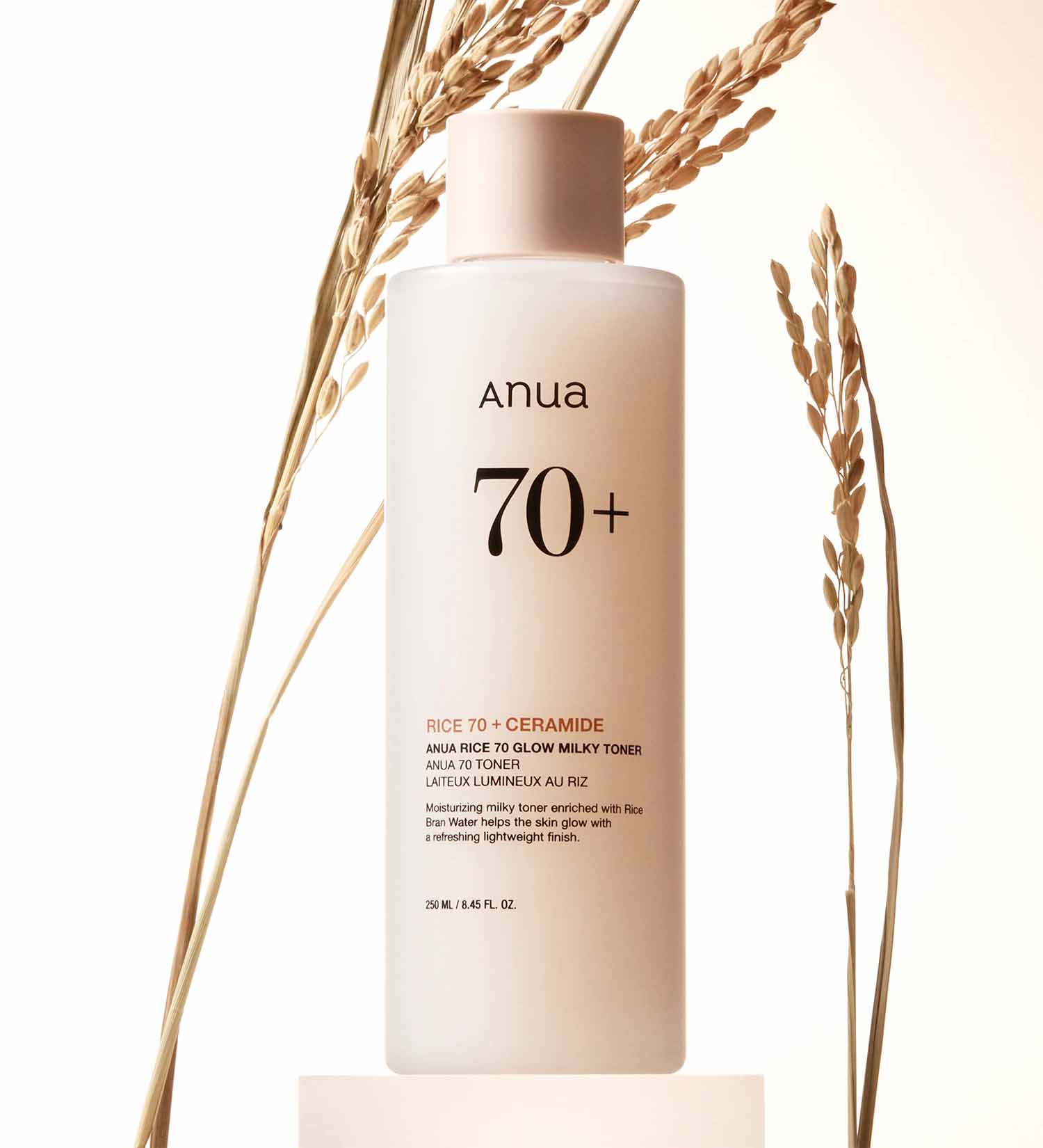Balenie mliečneho tonika Anua Rice 70 Glow