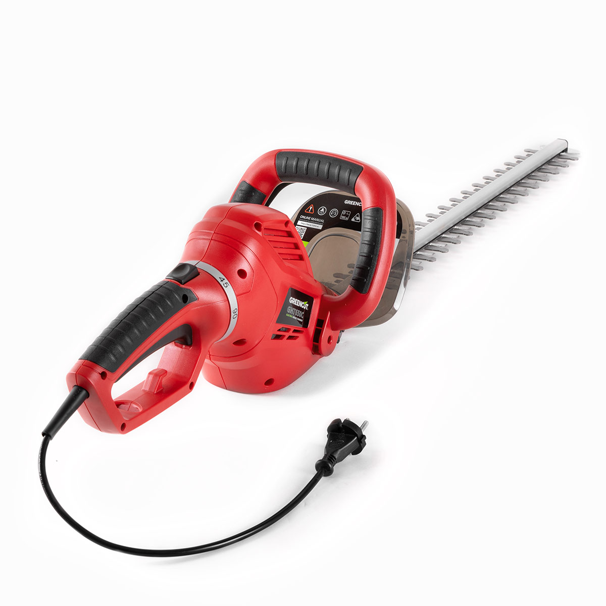 Fiskars Cisaille à haie Step, Lame ondulée, Lames en Acier, Longueur