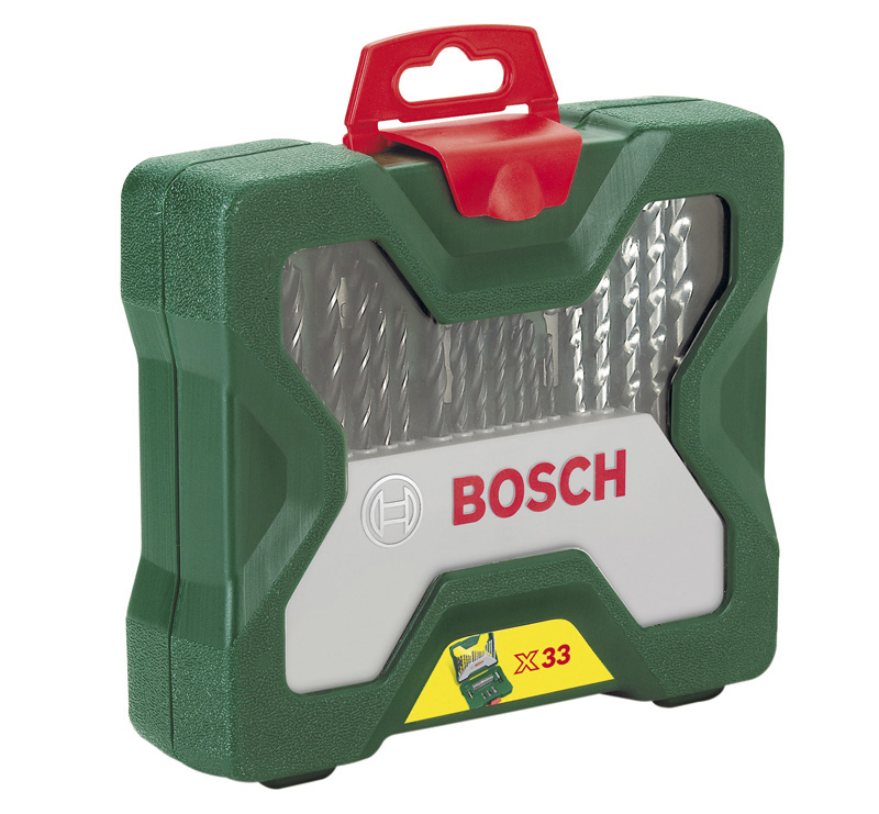 Coffret De 33 Pièces De Perçage / Vissage Pour Pierre / Métal / Bois Bosch