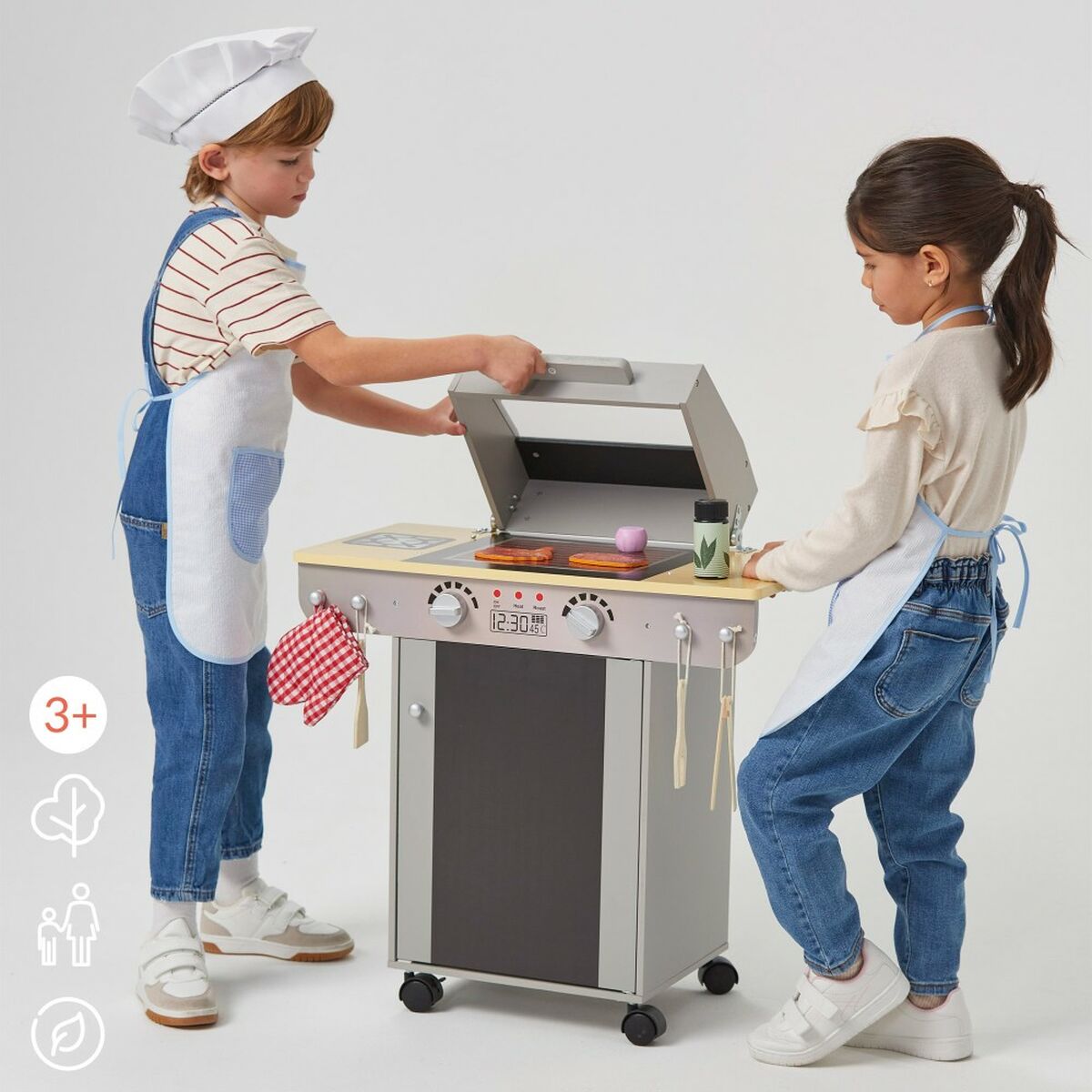 Cuisinière Jouet Teamson Bbq 60 X 66,5 X 30 Cm