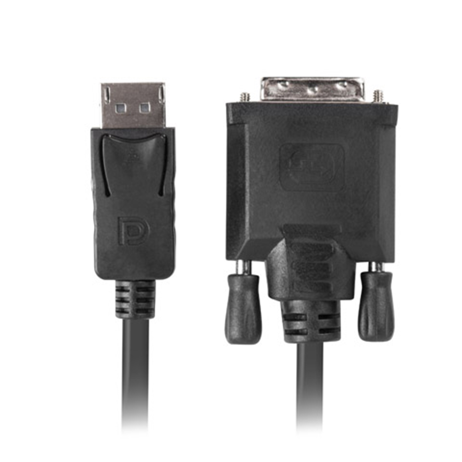 Lanberg Cable Displayport 1.2 Male Vers Dvi-d 24+1 Pin Male 1.8m Noir Ca-dpdv-10cu-0