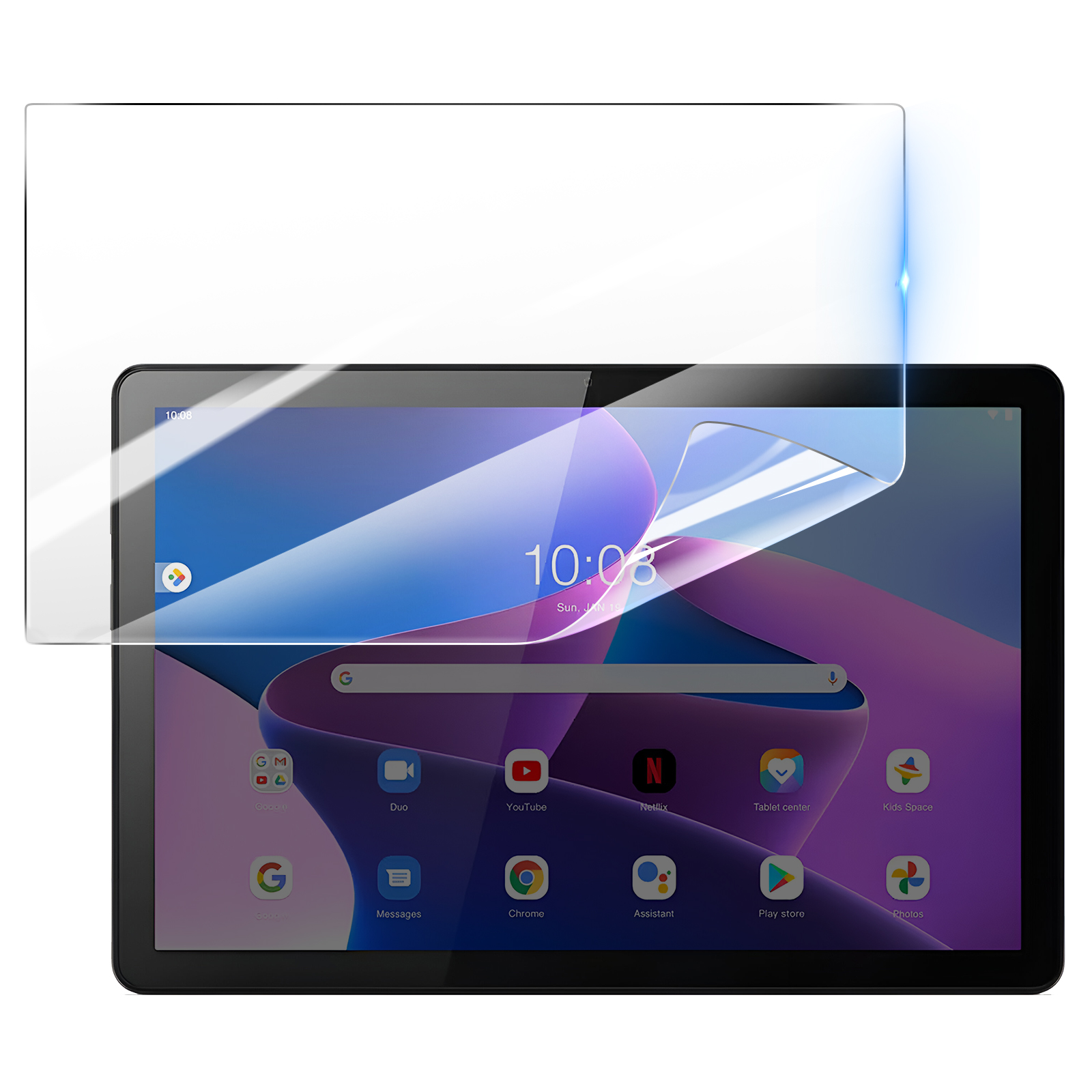 Protection Écran pour Lenovo Tab M10 Gen 3 en Hydrogel Antichoc Transparent