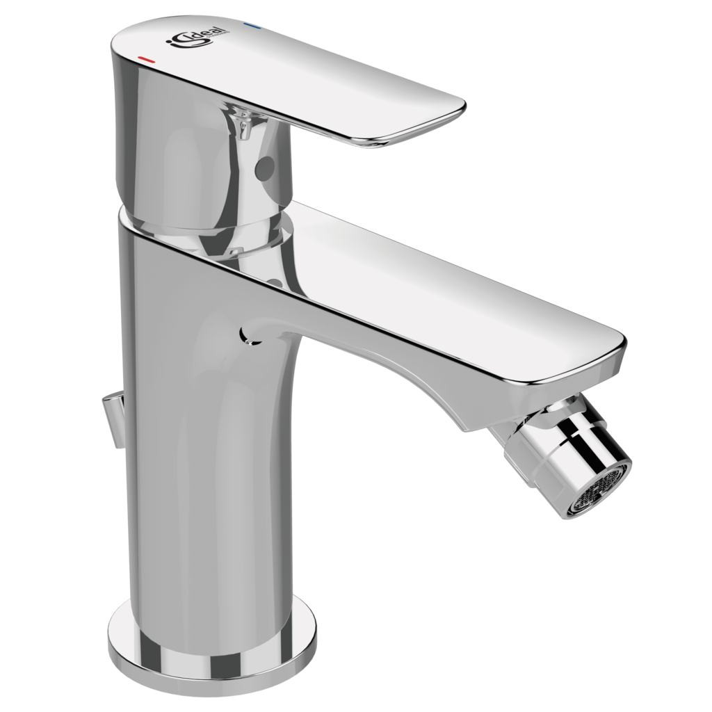 Ideal Standard - Mitigeur Bidet Monotrou Avec Tirette Et Vidage Bonde Métal H 146 Mm Chrome - Connect Air Ideal Standar