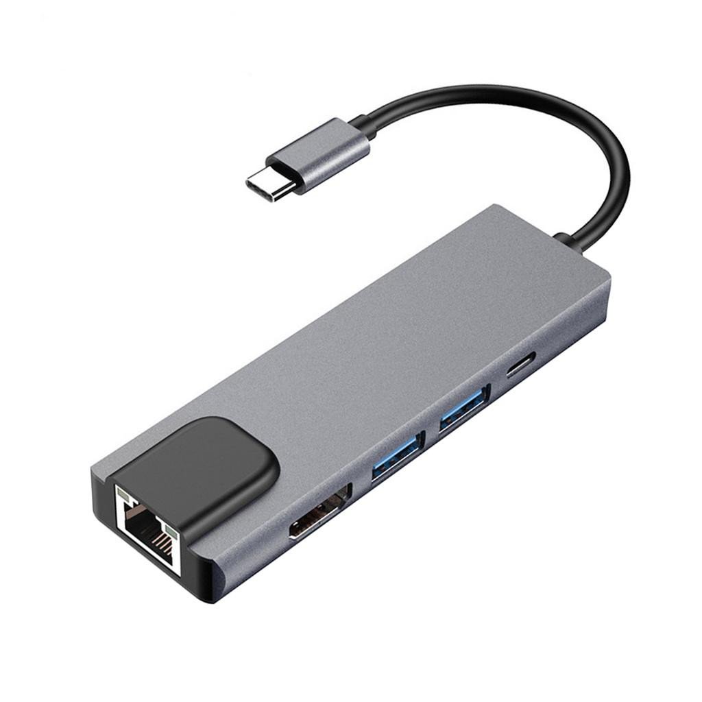 Multiport Usb-c - Hdmi, Ethernet, Usb-c, 2x Usb-3.0