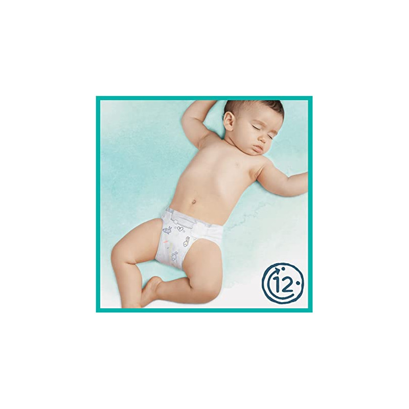 Pampers Couches Taille 1 (2-5 Kg), Harmonie, 140 Couches Bébé (lot De 4 X 35)