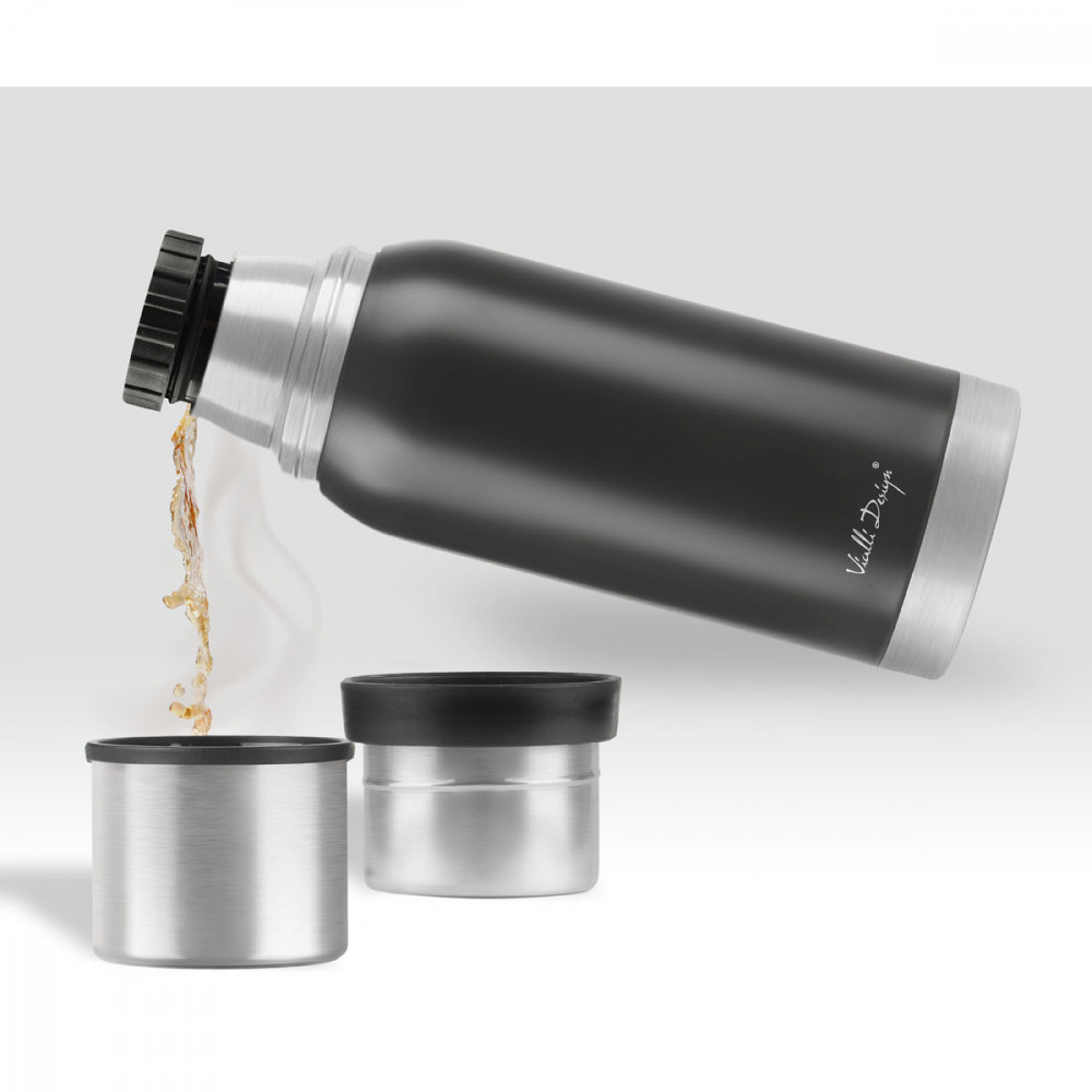Gourde Isotherme Et 2 Gobelets 1 L Vialli Design