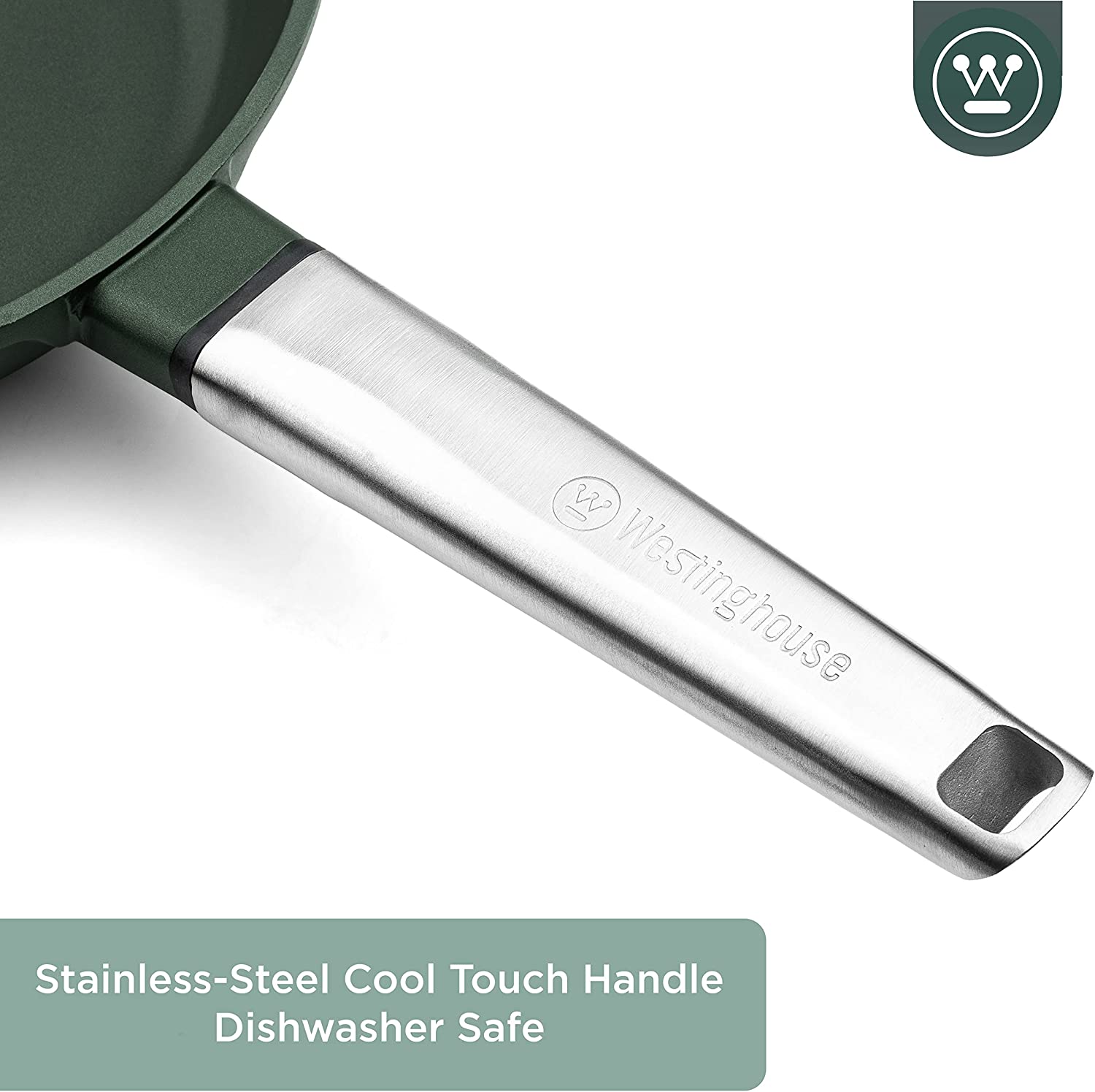 Westinghouse - Série Performance - Poêle À Griller 28 Cm - Induction - Vert
