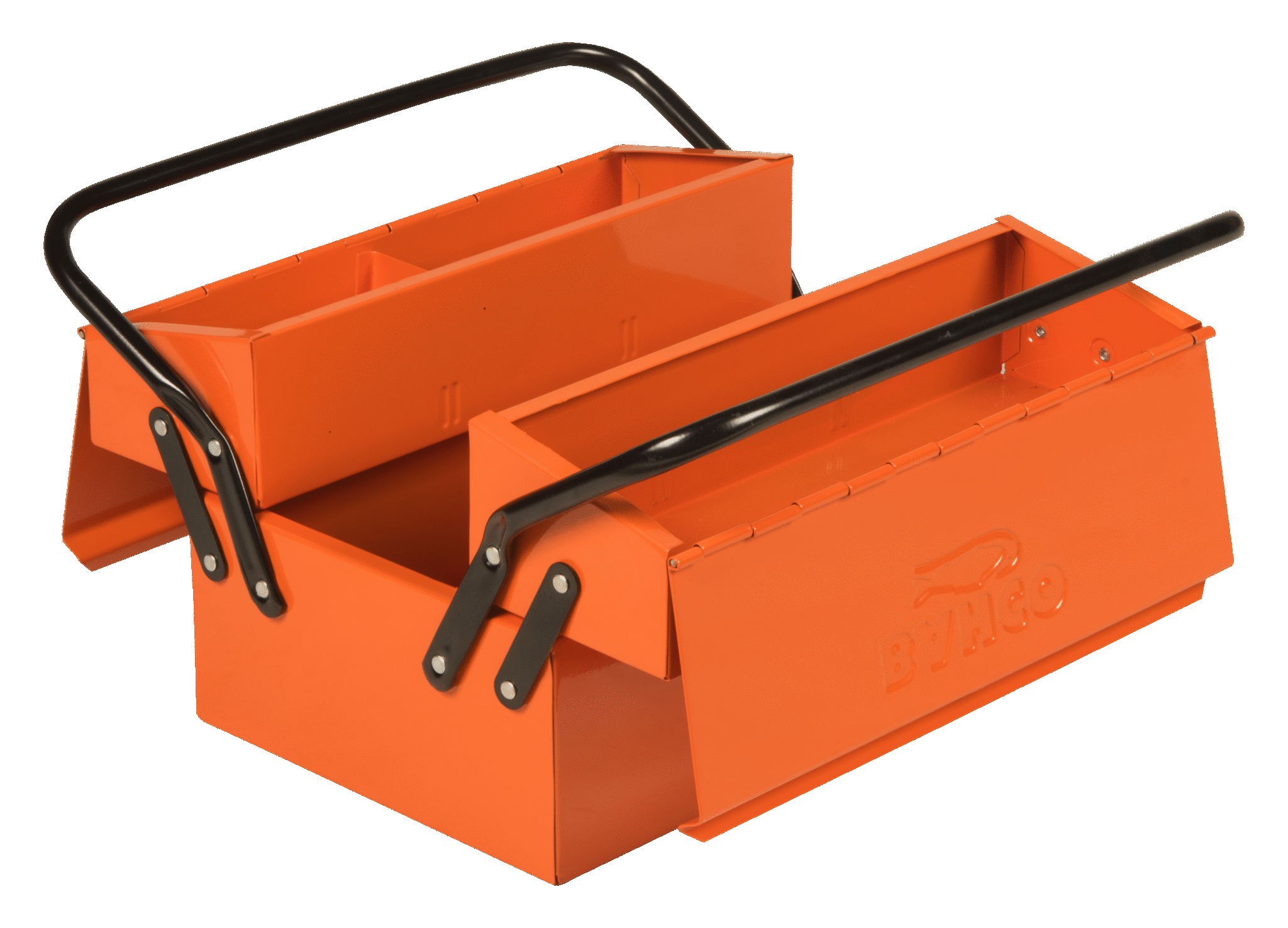 Caisses À Outils Métalliques Avec 3 Compartiments 190x300x210 Mm 960100010 Bahco