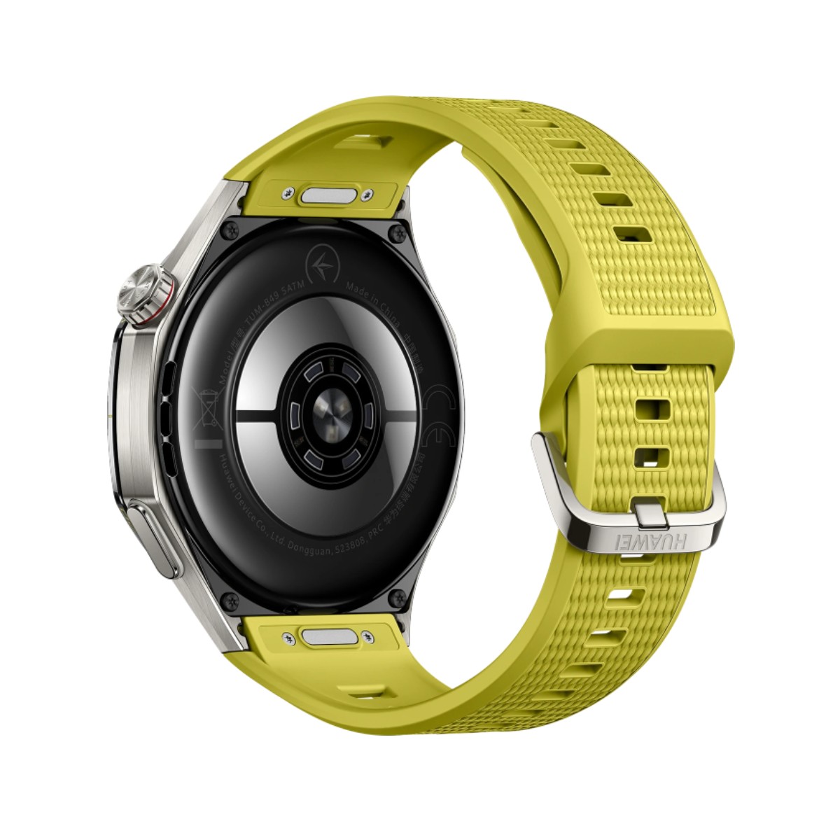 Watch GT 7 Pro 46mm Boîtier titane, lunette céramique noire Bracelet sport noir/jaune - Neuf