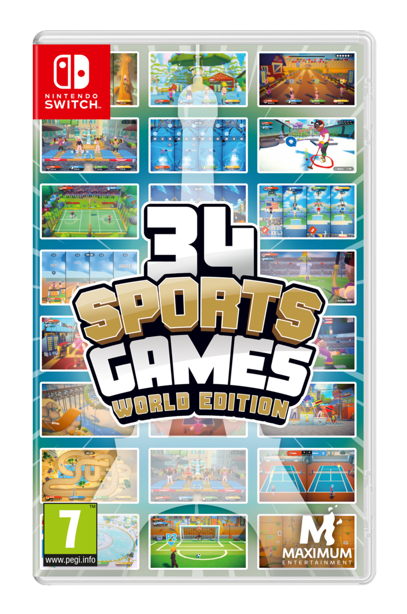 34 Sports Games World Edition Nintendo SWITCH - Neuf