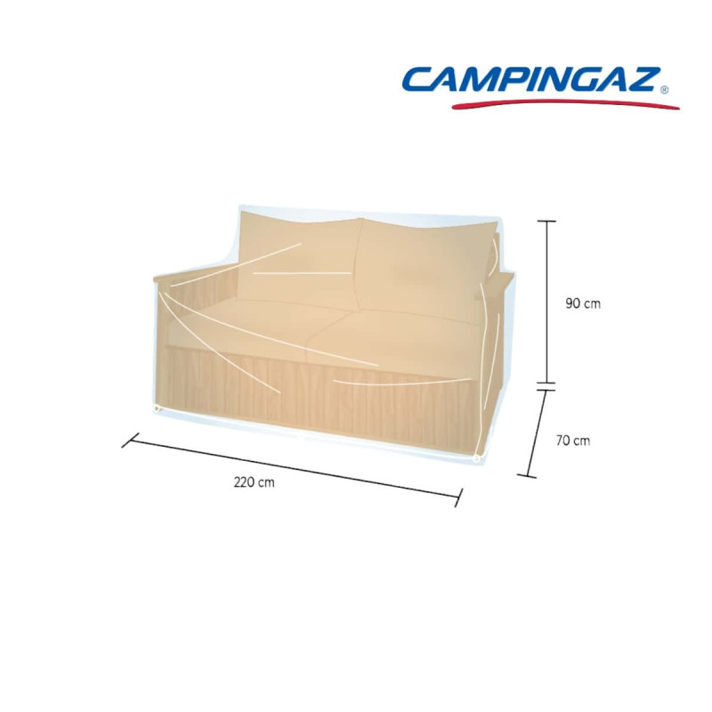 Housse Pour Sofa Campingaz - 2 Personnes - 90x220x70cm