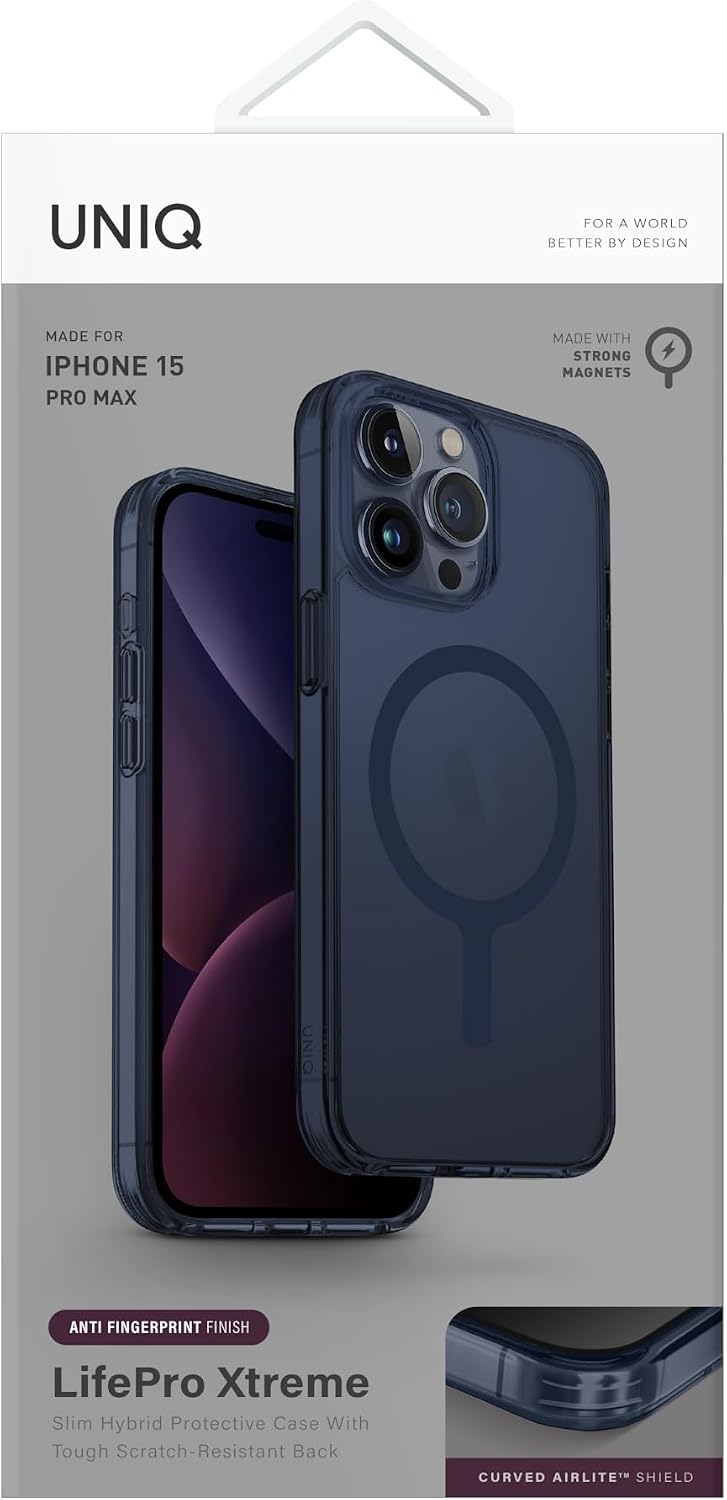 Uniq iPhone 15 Pro Max Back Cover Mobile Case