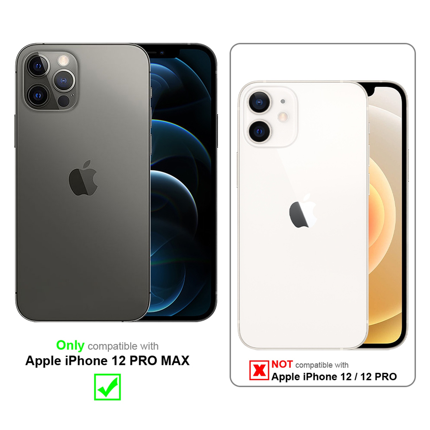 Protection De La Caméra Pour Iphone 12 Pro Max Camera Protector Film Cadorabo
