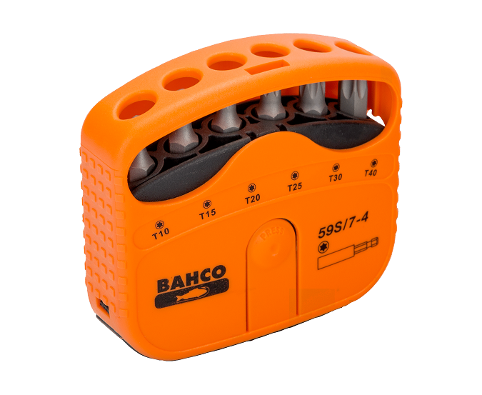 Jeu De 7 Pièces D'embouts 1/4 Pour Vis Torx 59s/7-4 Bahco