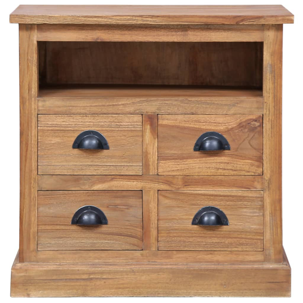 Armoire Latérale 60 X 30 X 60 Cm Teck Solide