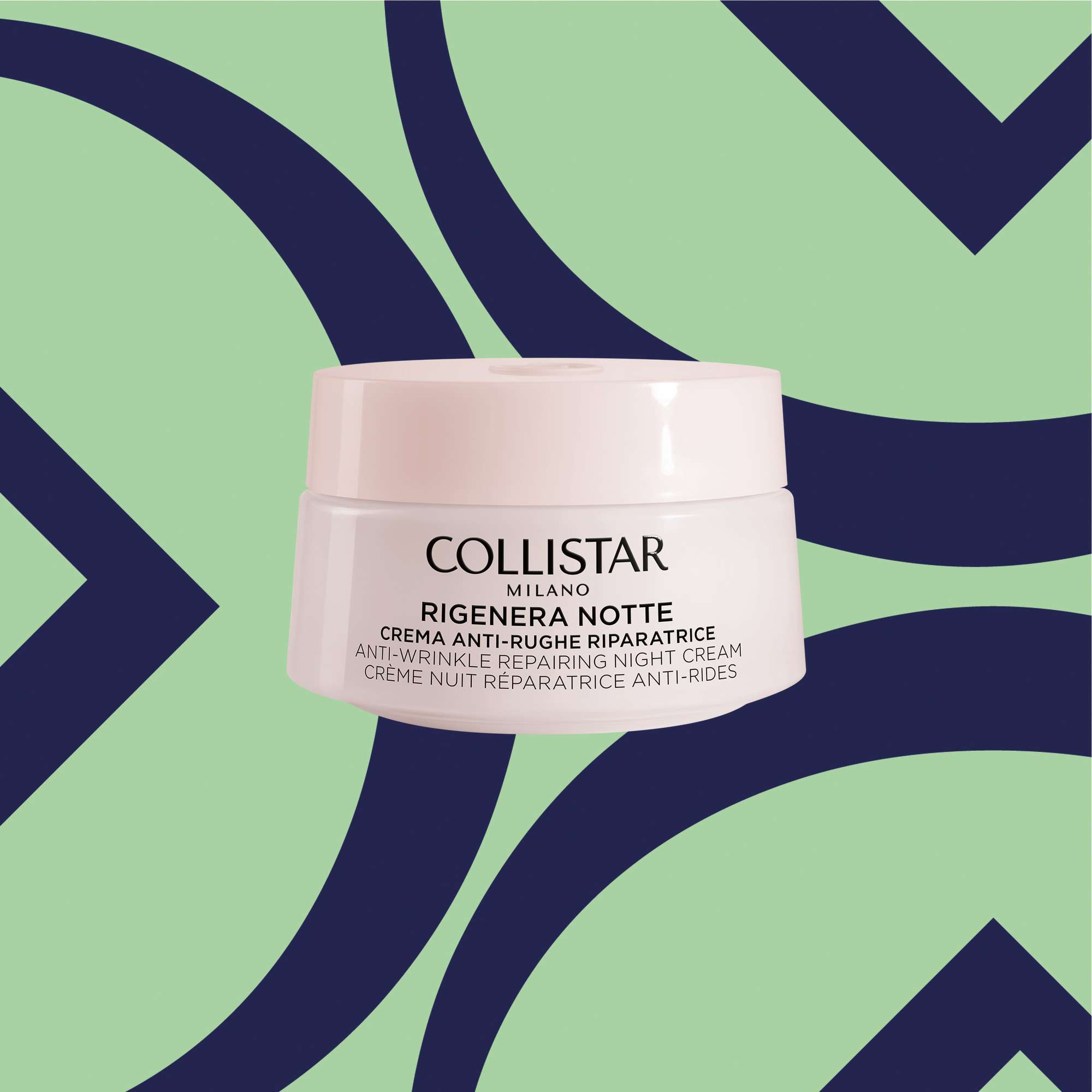 Collistar Face Rigenera Anti-Wrinkle Repairing Face and Neck Night Cream dam – bild 2