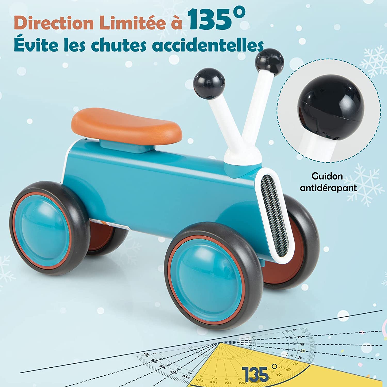 VAG Vélo De Conduite Pour Bébé Sans Pédale Scooter D'Équilibre De Bébé