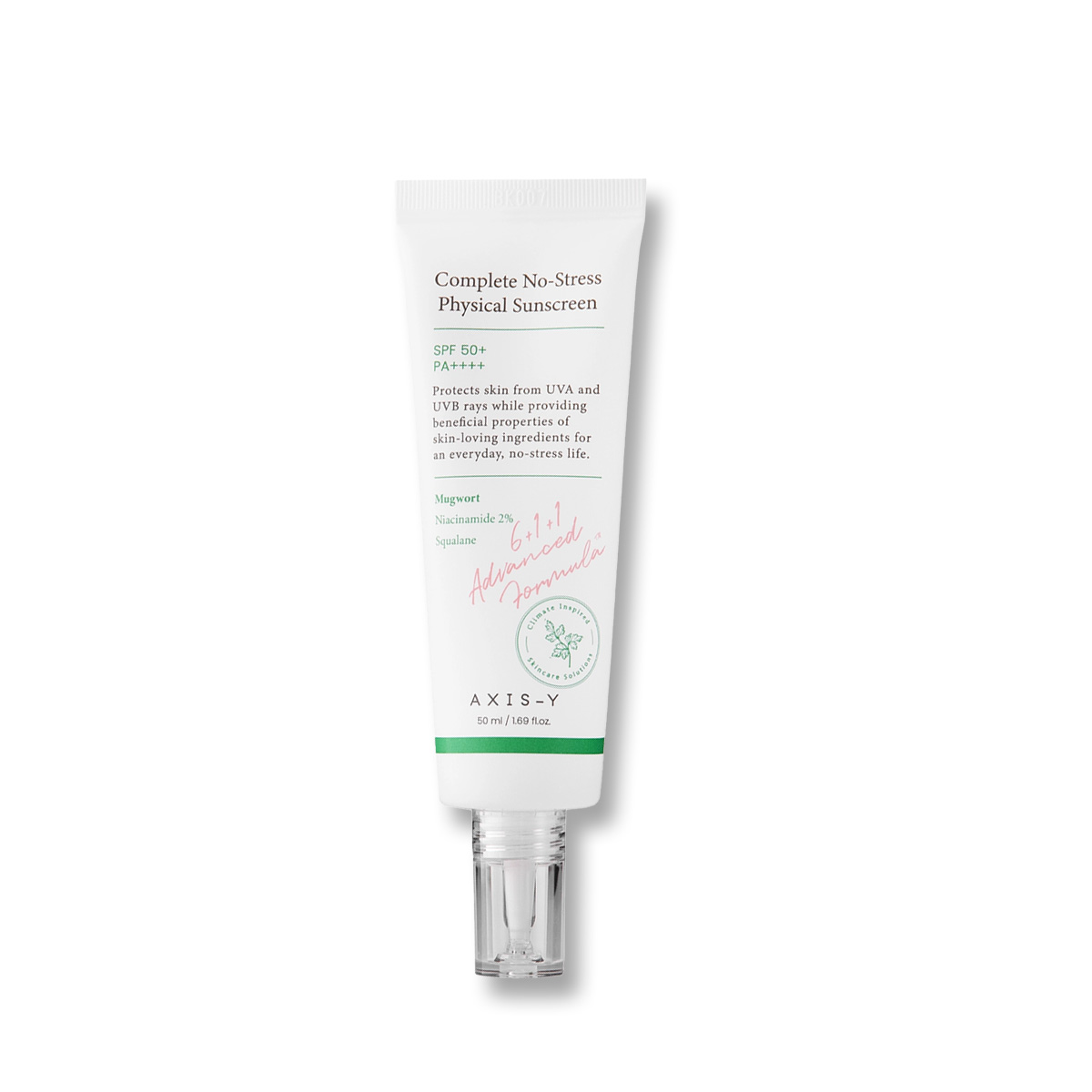 AXIS-Y Complete No-Stress Physical Sunscreen SPF50+ PA++++ 50 ml