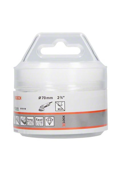Foret À Sec Diamant X-lock Best For Ceramic Dry Speed Ø 70mm