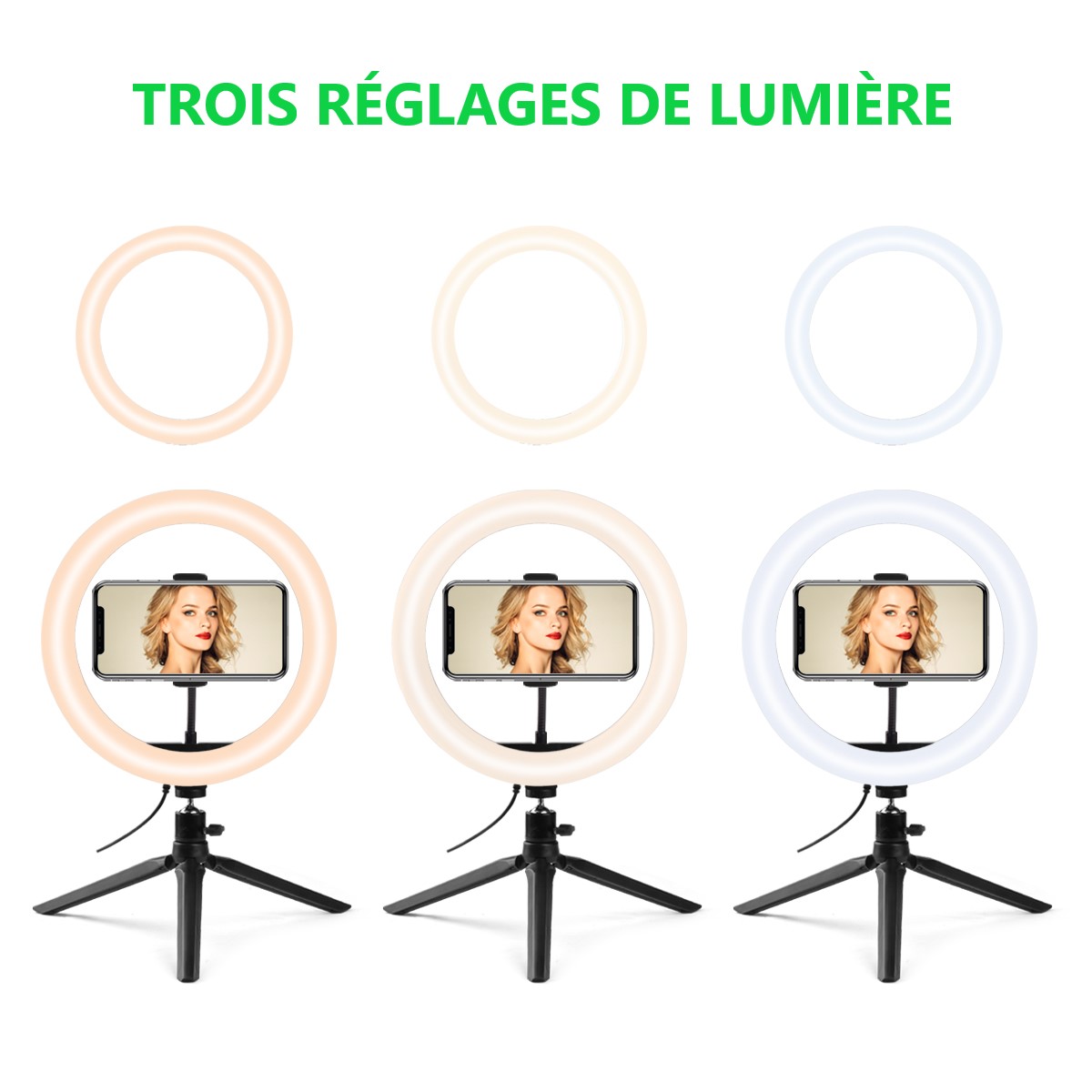 Anneau Ring Light Rgb