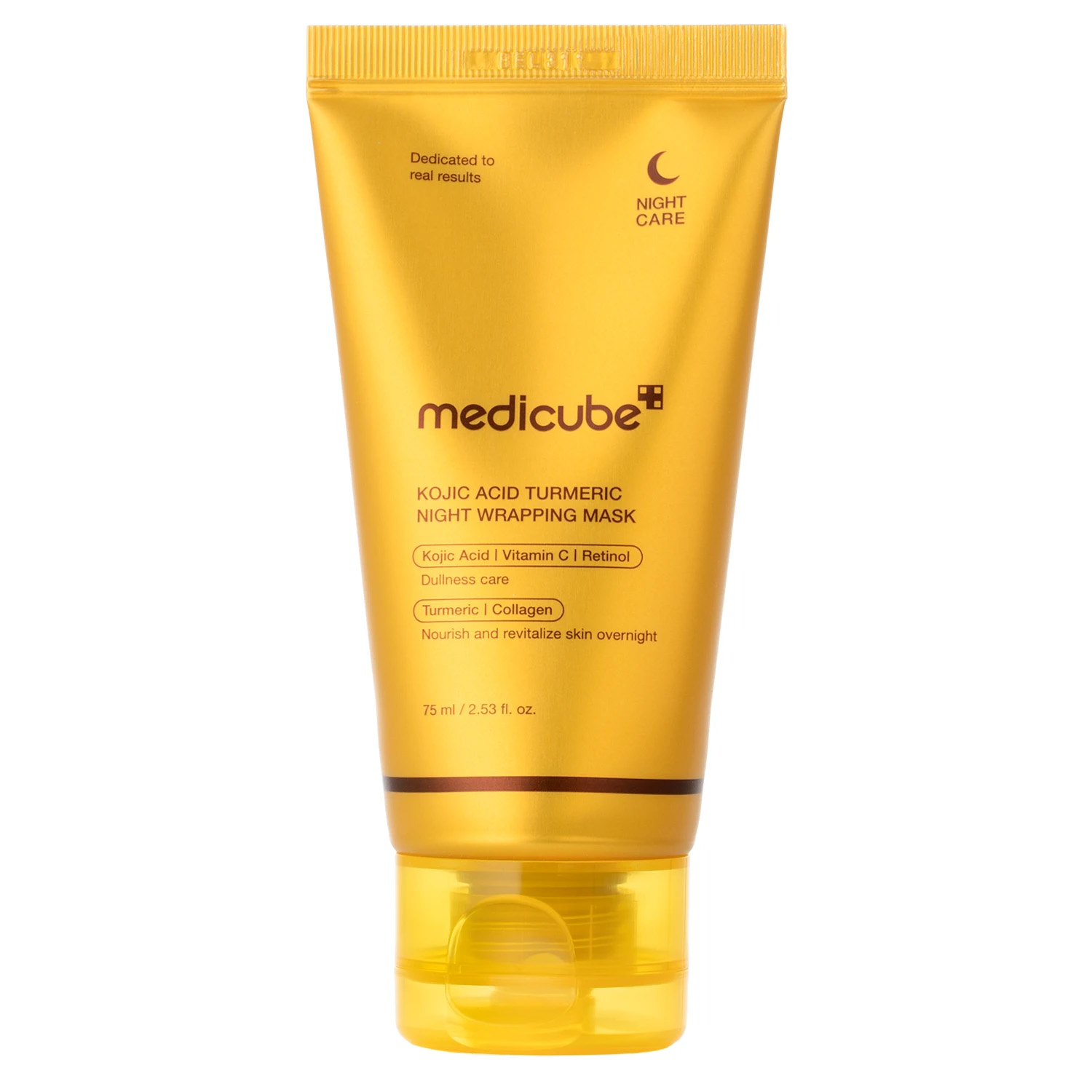 MEDICUBE Kojic Acid Turmeric Night Wrapping Mask