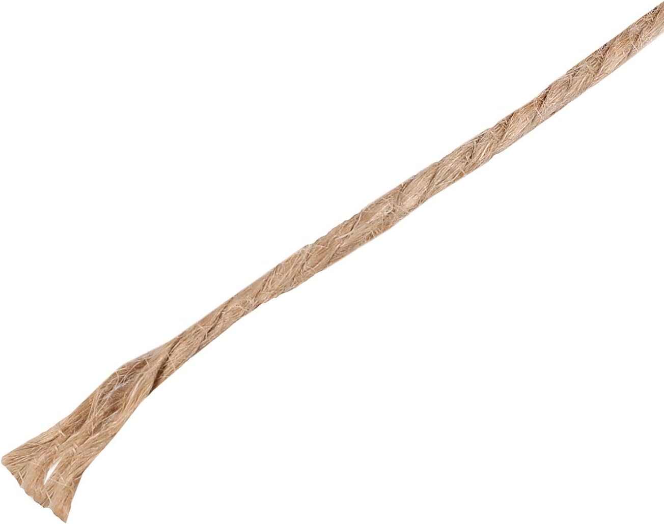 Creative Deco 100m Ficelle Jute | Épaisseur 3mm | Ficelle Jardinage | Attache Tomate | Cordelette | Ficelle Ballon