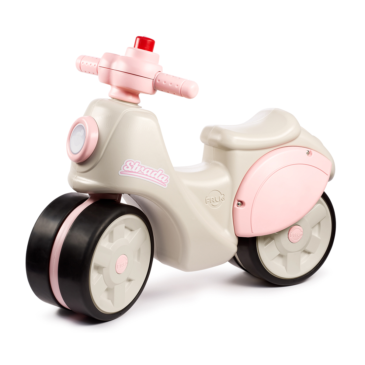 Porteur Scooter Strada - Fabriqué En France - Crème Et Rose