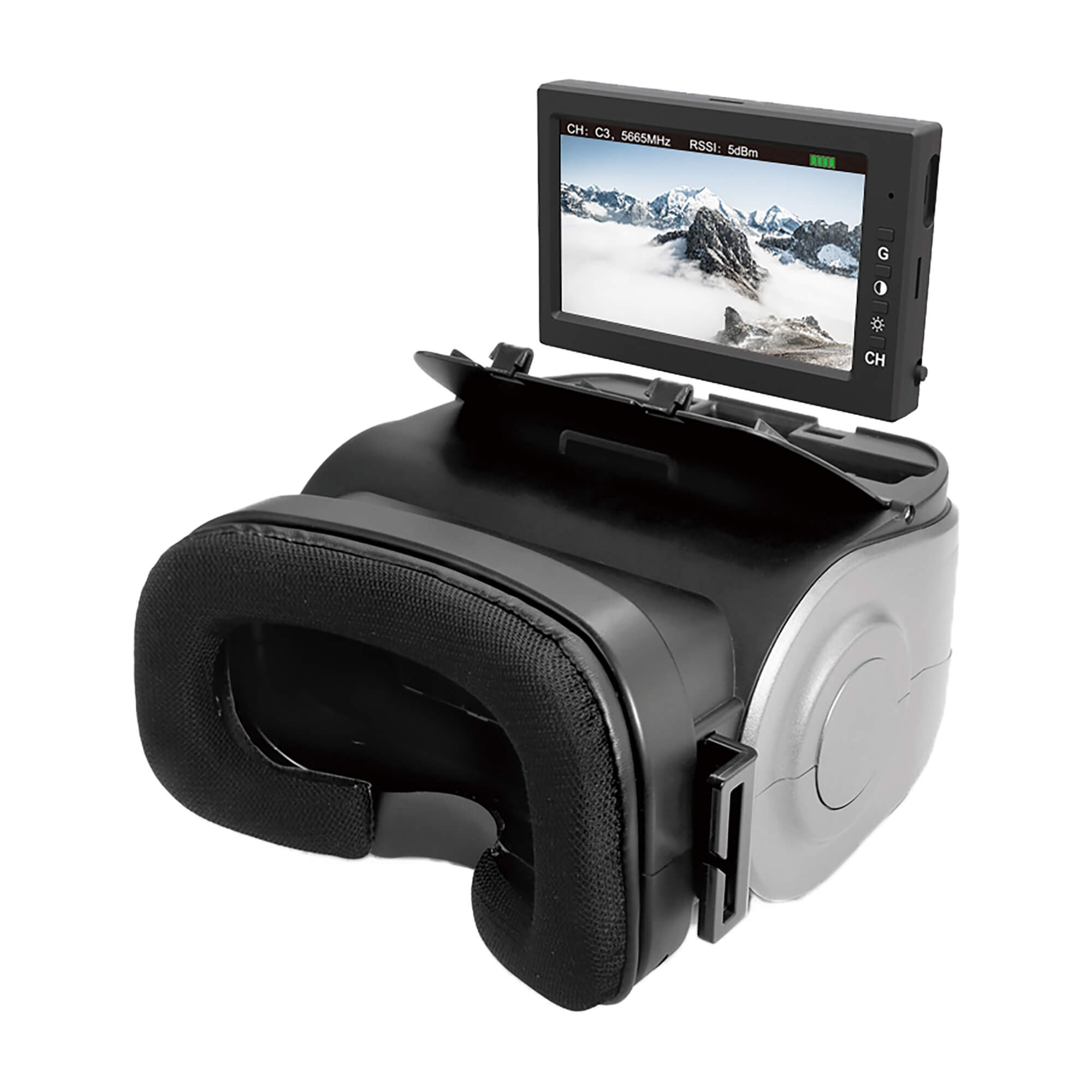 Casque Vidéo Lcd G-sky 100 Pour Vol En Immersion