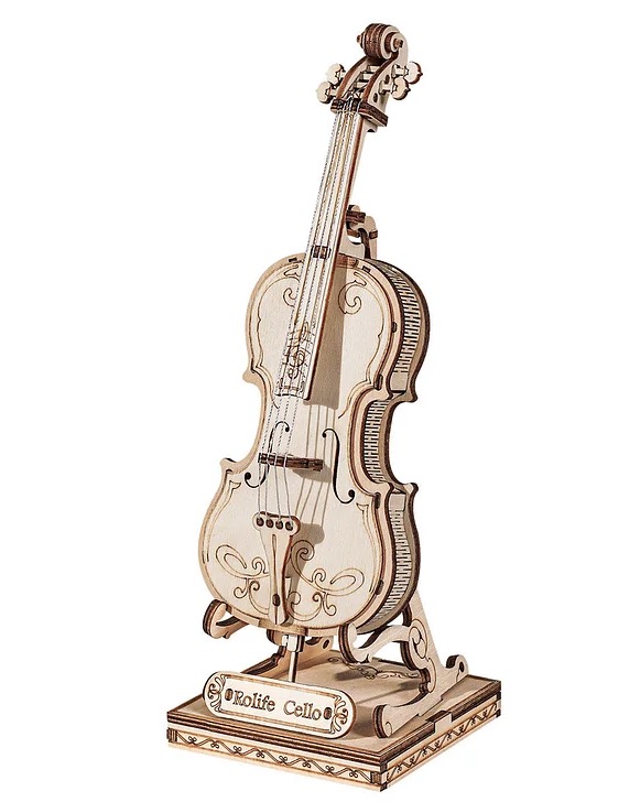 Maquette En Bois Violocelle