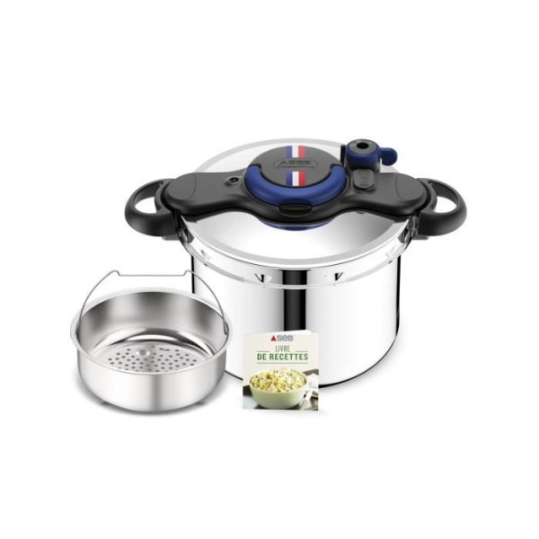 image: Image: Seb P4624923 Clipsominut Easy Cocotte-minute 9 L Pour 7-10 Personnes, French Cocotte