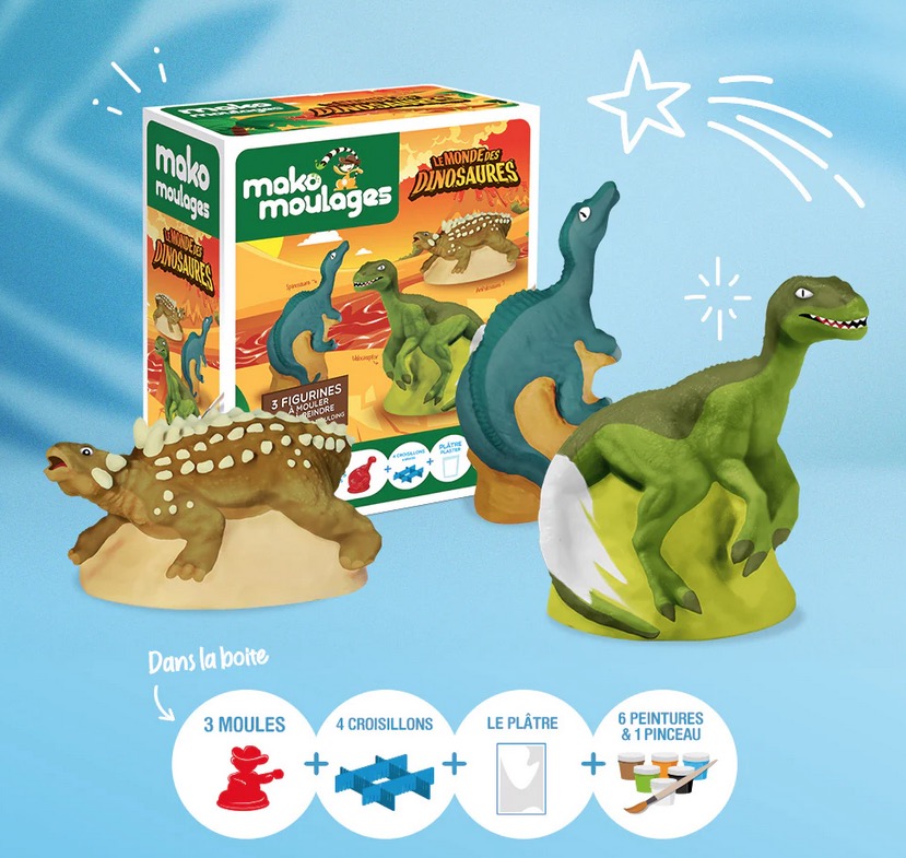 Mako Coffret 3 Dinosaures