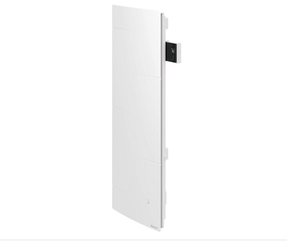 Radiateur Électrique À Inertie  Malao Auto Vertical Blanc 1000w - Connecté