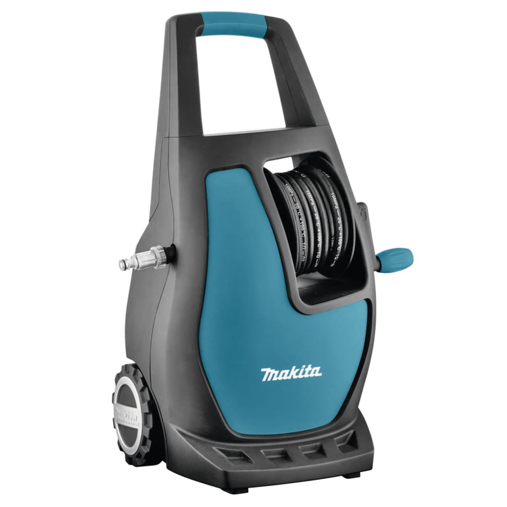Makita Nettoyeur À Pression 1700 W 110 Bar Bleu Et Noir